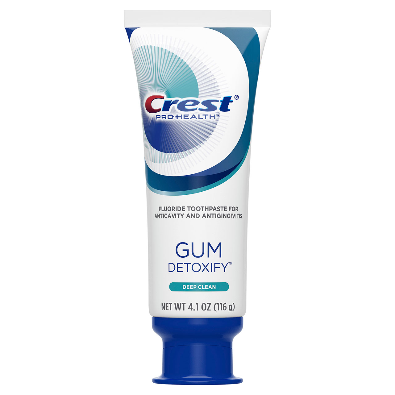 Crest Gum Detoxify Deep Clean Anticavity Fluoride Toothpaste