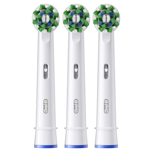 Oral-B CrossAction Electric Toothbrush Replacement Brush Heads, 3 Count