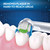 Genius 6000 Rechargeable Electric Toothbrush Twin Pack