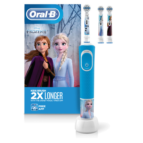 Frozen Kids Electric Toothbrush Bundle