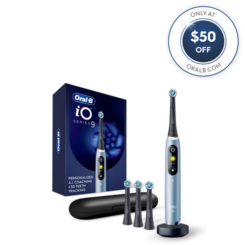 iO Series 9 Rechargeable Electric Toothbrush, Aqua Marine