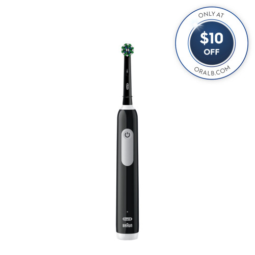 Pro 1000 Rechargeable Electric Toothbrush, Black