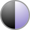 black and violet ametrine