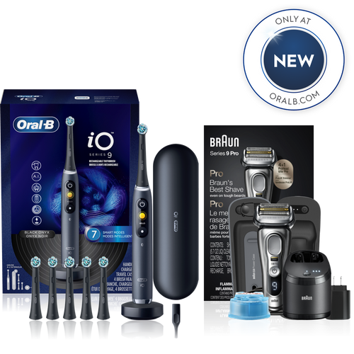 Oral-B + Braun Men's Premium Self Care Bundle