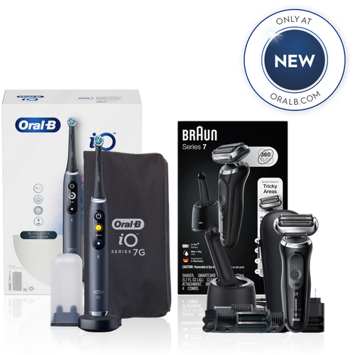 Oral-B + Braun Men's Essentials Bundle